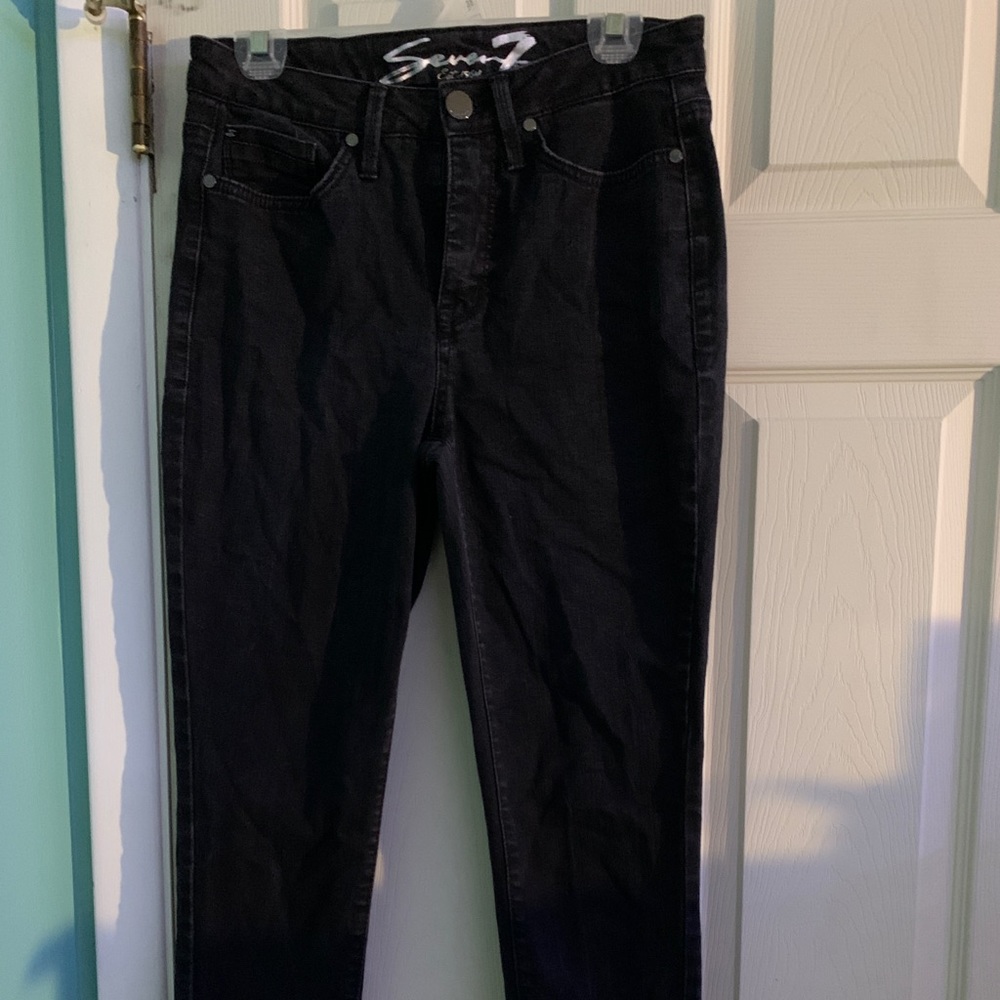 seven7 jeans mid-rise ankle skinny jean